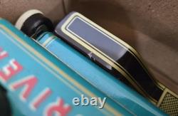 Vintage Mego Sunday Driver Car With Box Tin Litho Battery Operated Beautiful