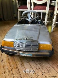 Vintage Mercedes Benz metal pedal child car