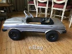 Vintage Mercedes Benz metal pedal child car