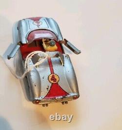 Vintage Mercury Toys Ferrari Silver with Driver 4 330P Nurburgring1/43 60 Car