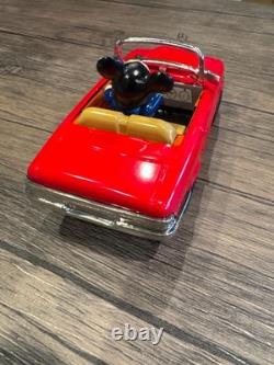 Vintage Mickey Mouse Mercedes Benz Tin Toy Car MASUDAYA Japan with Box
