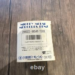 Vintage Mickey Mouse Mercedes Benz Tin Toy Car MASUDAYA Japan with Box