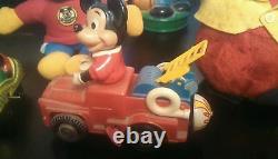 Vintage Mickey Mouse Walt Disney toys, banks, cars lot