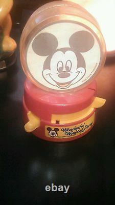 Vintage Mickey Mouse Walt Disney toys, banks, cars lot