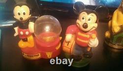 Vintage Mickey Mouse Walt Disney toys, banks, cars lot