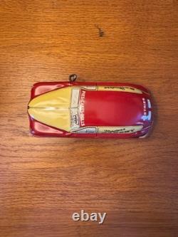 Vintage Modern Bakery Walt Reach Courtland Tin Toy Litho Wind-up Car