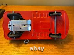 Vintage Modern Bakery Walt Reach Courtland Tin Toy Litho Wind-up Car