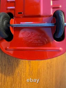 Vintage Modern Bakery Walt Reach Courtland Tin Toy Litho Wind-up Car