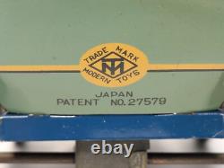 Vintage Modern Toys 1950's Lever Action Tin Litho Car Near Mint