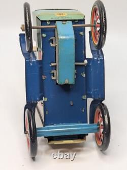 Vintage Modern Toys 1950's Lever Action Tin Litho Car Near Mint