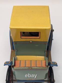 Vintage Modern Toys 1950's Lever Action Tin Litho Car Near Mint