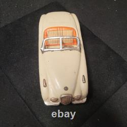 Vintage Modern Toys Jaguar XK 140 Batt Op Tin Toy Car Japan missing Remote