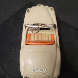 Vintage Modern Toys Jaguar XK 140 Batt Op Tin Toy Car Japan missing Remote