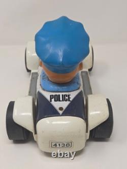 Vintage Modern Toys Japan Battery Operated Police Car Toy No 78 Siren Light