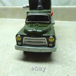 Vintage Modern Toys Japan Radarscope Car, Army Truck, Battery Op, Works! MT