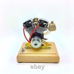 Vintage Motorcycle Gasoline Engine Model R33 Men Mechanical Toys Collection Gift