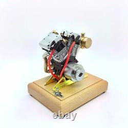 Vintage Motorcycle Gasoline Engine Model R33 Men Mechanical Toys Collection Gift