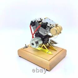 Vintage Motorcycle Gasoline Engine Model R33 Men Mechanical Toys Collection Gift