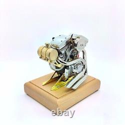 Vintage Motorcycle Gasoline Engine Model R33 Men Mechanical Toys Collection Gift