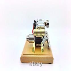 Vintage Motorcycle Gasoline Engine Model R33 Men Mechanical Toys Collection Gift