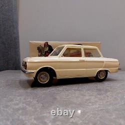 Vintage NEW Soviet ZAZ 70's ZAPOROZETS Plastic Toy Car Battery Operated. Rare