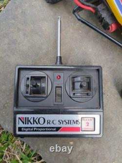 Vintage NIKKO Thunderbolt Frame Buggy Radio Control Car 1980s Untested