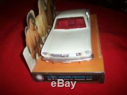 Vintage NOS Processed Plastics 1965 White Mustang 2+2 Fastback Car Display #499