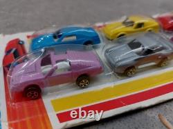 Vintage NOS Set Of Die Car Model Cars Toys SET Of 80's