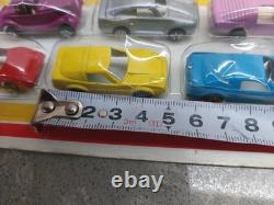 Vintage NOS Set Of Die Car Model Cars Toys SET Of 80's