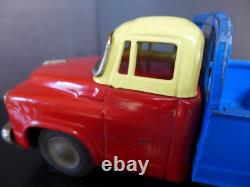 Vintage Nissan Junior Truck Tin Car Yonezawa Toys Made in Japan Showa Retro