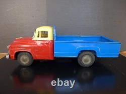 Vintage Nissan Junior Truck Tin Car Yonezawa Toys Made in Japan Showa Retro