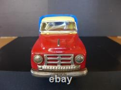Vintage Nissan Junior Truck Tin Car Yonezawa Toys Made in Japan Showa Retro