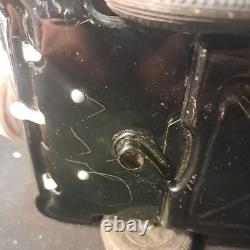 Vintage Nomura Tin Mystery Police Car Battery Operated Japan Not Tested