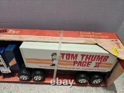 Vintage Nylint Steele Toys Semi Tom Thumb Page Rx Truck & Trailer NIOB