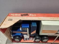 Vintage Nylint Steele Toys Semi Tom Thumb Page Rx Truck & Trailer NIOB