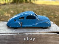 Vintage Nylint Toys Blue #600 The Amazing Car Wind Up Works Hard to Find Color