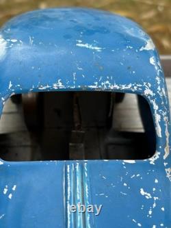 Vintage Nylint Toys Blue #600 The Amazing Car Wind Up Works Hard to Find Color