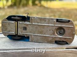 Vintage Nylint Toys Blue #600 The Amazing Car Wind Up Works Hard to Find Color