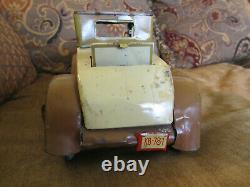 Vintage Old Circa 1930 15'' L Karl Bub Kb Toys Germany Tin Wind Up Coupe Toy Car