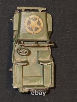Vintage Old Military Jeep Car Dinky Toys England By Meccano Ltd Collectible 1950