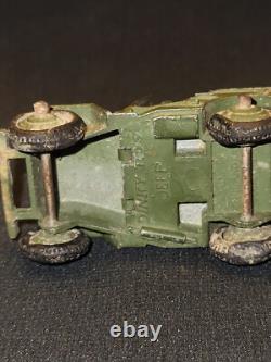 Vintage Old Military Jeep Car Dinky Toys England By Meccano Ltd Collectible 1950
