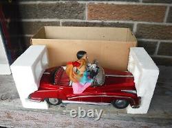 Vintage Old New Stock Photoing On Car Tin Toy Battery Working