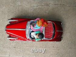 Vintage Old New Stock Photoing On Car Tin Toy Battery Working