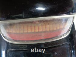 Vintage Old Original Black SSS Mercedes Benz 220S Tin Car Toy Japan Jacking Up