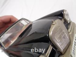 Vintage Old Original Black SSS Mercedes Benz 220S Tin Car Toy Japan Jacking Up