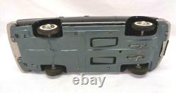 Vintage Old Original Black SSS Mercedes Benz 220S Tin Car Toy Japan Jacking Up