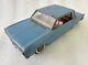 Vintage Old Rare Fine Working Friction Power Blue Car Litho Print Tin Toy India