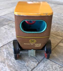 Vintage Old Timers Lever Action Motor Modern Toys Tin Car No. 9 with Box