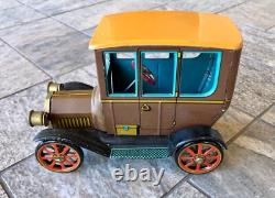 Vintage Old Timers Lever Action Motor Modern Toys Tin Car No. 9 with Box