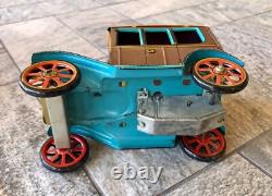 Vintage Old Timers Lever Action Motor Modern Toys Tin Car No. 9 with Box